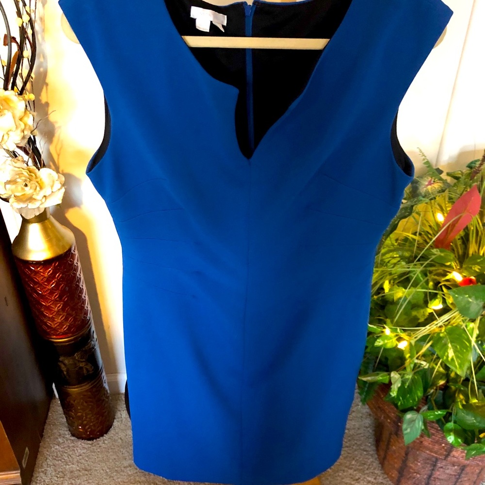 Blue dress
